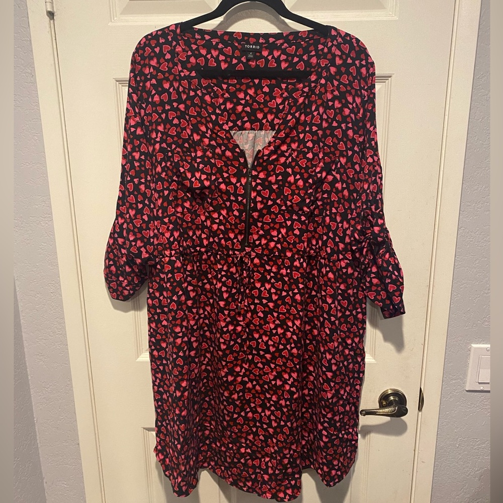 Love heart dress